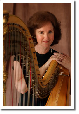 Harpist Adrienne Bridgewater